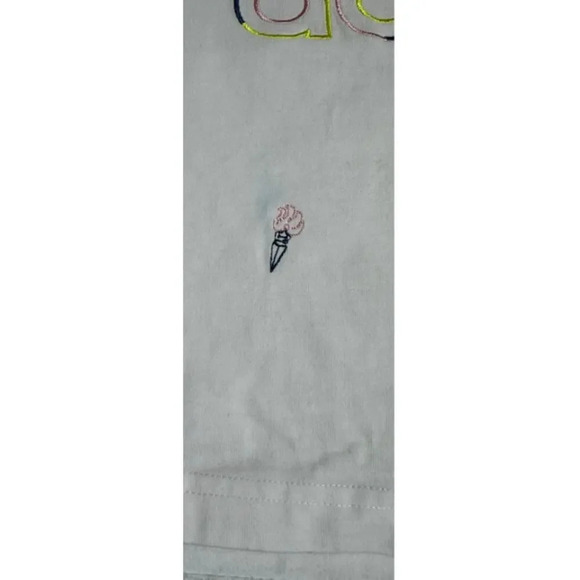 Adidas Olympic Embroidered Crop Tshirt Size Small - Picture 13 of 14